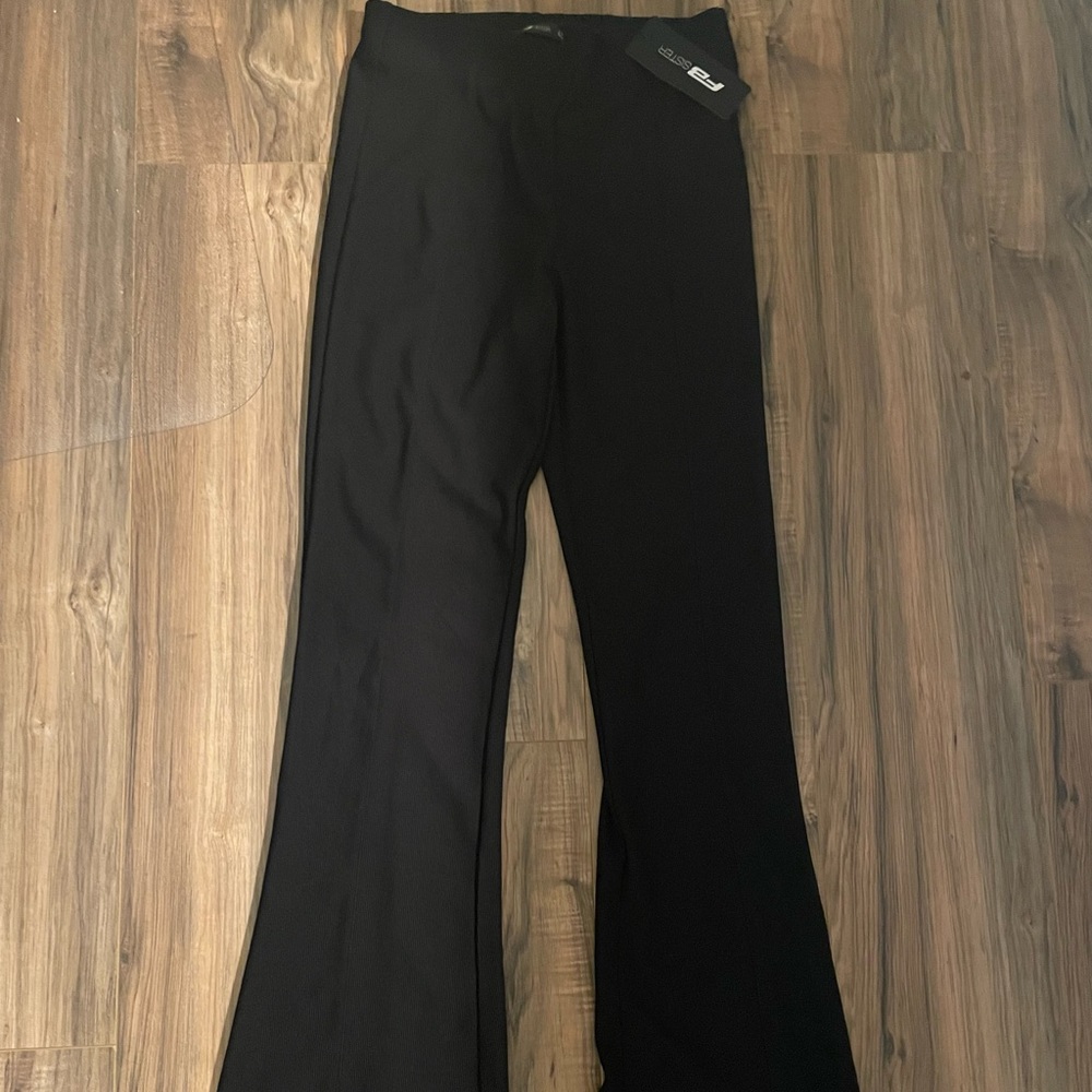 brand new with tags FB sister black flare leggings/pants!